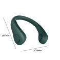 thumbnail image 3 of Ventilador de cuello colgante sin aspas Cómodo ventilador de banda para el cuello para el hogar al aire libre (Verde D) Tmvgtek Libre de BPA, 3 of 7