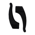 thumbnail image 1 of Gecko Grip Ear Grips(2 Black Pairs) Thin Soft All Day Comfort Eyewear Retainers Behind The Ear Hooks Innovative Anti Slip Microstructures Works With Glasses, 1 of 1