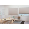 thumbnail image 4 of Redi Shade Easy Lift No Tools Trim-at-Home Cordless Pleated Light Blocking Shade Natural, 48" x 64", 4 of 7