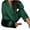 Green, variant on Sngxgn Women's Pajama Set Long Sleeve Top With Pants Lounge Sets Sleepwear Loungewear with Pockets(Blue,XXL)
