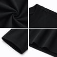 thumbnail image 4 of Greenink Men's 100% Cotton Crew Neck T-Shirt Pack, Black, 1 Pack, Short Sleeve Plain Blank Basic Tee for Everyday Casual Wear, S-3XL, 4 of 6