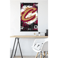 thumbnail image 5 of NBA Cleveland Cavaliers - Maximalist Logo 23 Wall Poster, 22.375" x 34", 5 of 5