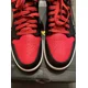 thumbnail image 2 of Ni - ke Ni - ke Mens Air Jordan 1 Mid Alternate Bred DQ8426-060 Black Red Shoes Size 11, 2 of 5