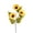 B, variant on Hometravel Artificial Sunflower Bouquet, Faux Silk Sun Flower Stems with Green Leaves, Realistic Sunflower Arrangement for Living Room Vase, Floor Decor, Farmhouse Display