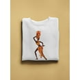 thumbnail image 2 of Traditional African Paint Doodle Sweatshirt Women -Image by Shutterstock, Female XX-Large, 2 of 4