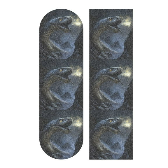 33.1" x 9.1" Tape Skateboard Scooter Grip Tape Skateboard Griptape Sheet Giant Snake
