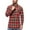 Mens Shirts Brown, variant on Woolen Shirts for Men Big & Tall S-4X Plus Size Long Sleeve Shackets Shirt with Pockets Button-Down Collared Vintage Plaid Printed Office Work Tops