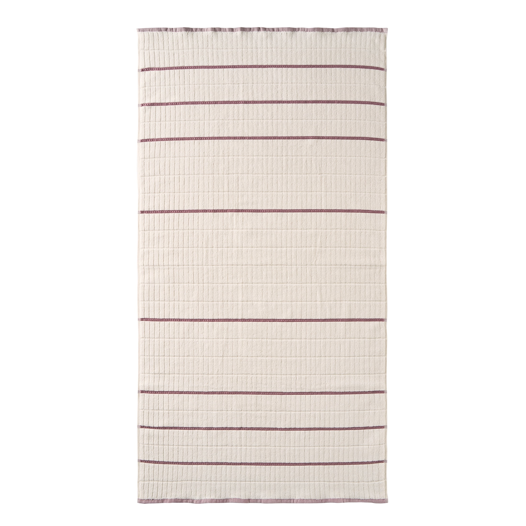 Better Homes & Gardens Soft Cotton Textured 4 Piece Bath Towel Set,Violet Gem