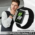 thumbnail image 2 of 2 pack Elastic Bands Compatible with Samsung Galaxy Fit 3, Solo Loop Lightweight Nylon Adjustable Wristbands for Woman Man, 2 of 7