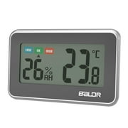 BALDR Electronic Mini Wireless Thermometer Hygrometer LCD Digital Display