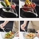 thumbnail image 5 of Juego de embudos de cesta de drenaje de 3 | Tazón de colador multifunción de gran capacidad | Agujeros de drenaje rápidos de panal | PC de grado alimenticio | para Verduras Frutas Pasta | Diseño, 5 of 9