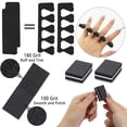 thumbnail image 3 of Set de separadores de dedos Tecbeauty Premium Pedicure 102 piezas, 3 of 7