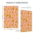 thumbnail image 3 of Disketp Plaid Sunflower Decorative Light Switch or Outlet Wall Plate with Safety Cover-Style V, 3 of 6