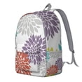 thumbnail image 2 of Boho Chic Artistic Backpack – Rainbow Ethnic Pattern Daypack for Teenagers, Women, Students, and Daily Adventures, 2 of 5