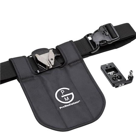 SH1BK Holster System for Single DSLR and Mirrorless Camera, Includes SH1 Holster, Belt and Nylon Pad