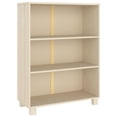 thumbnail image 4 of vidaXL Solid Wood Pine Book Cabinet Wooden Shelf Rack Furniture Multi Colors, 4 of 12