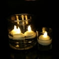 thumbnail image 2 of 12 Pack Flameless Floating Candles Waterproof LED Floating Tealights Decor, 2 of 4