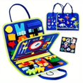 thumbnail image 5 of Montessori Busy Board: Sensory Toys To Develop Fine Motor Skills In Toddlers & Preschoolers Christmas And Halloween Gift, 5 of 5