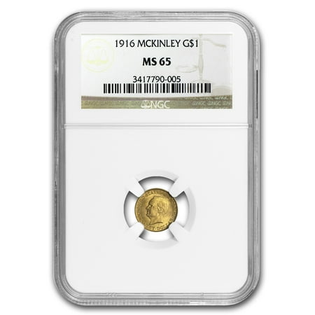 1916 Coin - 1916 Gold $1.00 McKinley MS-65 NGC