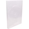 thumbnail image 2 of Maxtek 14mm Clear Standard Double Capacity DVD Case with Outter Clear Sleeve, 25 Pieces Pack, 2 of 2