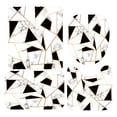 thumbnail image 2 of Aosijia 4 Pcs Marble Shower Curtain Sets Bathroom Sets with Shower Curtain and Rugs and Accessories Rug Toilet Lid Cover and Non-Slip U Shape Mat Waterproof Shower Curtain with 12 Hooks, 2 of 4