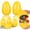 Black, variant on HOARBOEG Large 11.8in Easter Eggs, Jumbo Open Top Plastic Easter Egg for Egg Hunt, Party Filler, Basket Stuffers & Decorations, Reusable Gift Container for Teens Party