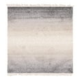 thumbnail image 3 of Unique Loom Hygge Shag Collection Area Rug - Gradient (8' Square Gray/Beige), 3 of 7
