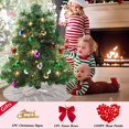 thumbnail image 2 of Embroidered and Sequined Holiday-Sequin Tree Skirt-24Inch Christmas Tree Skirt Polyester Christmas Tree Skirt 24 Inch Diameter Round Small Tree Skirt for Small/Slim/Pencil Tree, 2 of 7