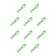 thumbnail image 2 of Kenally Glove Grabber Clip Multipropósito Cintura Hebilla Clips Holder Guantes Keeper Labor Workers Jardines Sitios de construcción Verde Verde 10piezas, 2 of 6