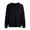 Black, variant on JTieacloth Big & Tall Mens Sweaters Men's Crewneck Sweater Winter Long Sleeve Solid Color Casual Business Pullover Knit Top(Black)