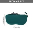thumbnail image 3 of LAIQIEN Dustproof Glasses Box Glasses Bag Silicone Coin Purse Sunglasses Case For Daily Use School Work, 3 of 7