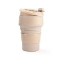 thumbnail image 1 of Collapsible Coffee Cup, Portable Foldable Travel Mug, Durable And Reusable Camping Cup, Silicone Foldable Mug With Lid, 1 of 1
