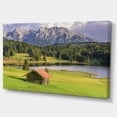 thumbnail image 2 of Bavaria with Mountains and Lake - Landscape Canvas Art Print, 2 of 3