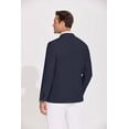thumbnail image 5 of COOFANDY Men's Casual Blazer Lightweight Slim Fit Suit Jacket Two Button Cotton Sport Coats, 5 of 6