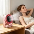 thumbnail image 6 of 100 Speeds Quiet Cooling Fan Dual Use Desktop and Wall Mounted Adjustable Mini Fan with High Air Circulation for Home Office Bedroom Dorm, 6 of 6
