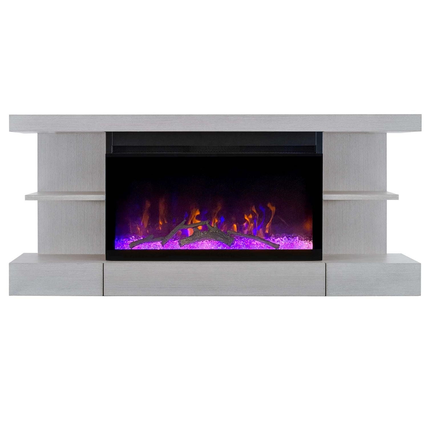 Electric Fireplace Floating Mantel Shelf