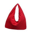 thumbnail image 2 of Bolso de mano de viaje, bolso de hombro ligero y elegante, bolso de hombro para mujer para verano Rojo, 2 of 8