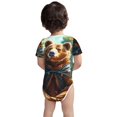 thumbnail image 2 of Rocae Maple Meditating Bear for Baby Cotton Short-Sleeve Bodysuits for Unisex Onesies Bodysuit-3 Months, 2 of 7