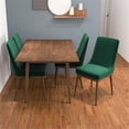 thumbnail image 4 of Rotor Modern Small Kitchen Solid Wood Walnut Table Dining Furniture Set, 4 of 5