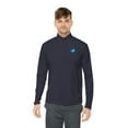 thumbnail image 4 of Yin-Yang - Blue - Unisex Quarter-Zip Pullover, 4 of 4