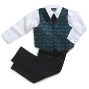 In Design 4 pc Race Car Print Vest Set