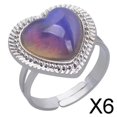 thumbnail image 1 of Runquan 6xEmotion Feeling Color Change Mood Temperature Love Heart, 1 of 8