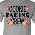 thumbnail image 4 of Inktastic Christmas Cookie Baking Crew with Oven Mitts T-Shirt, 4 of 5