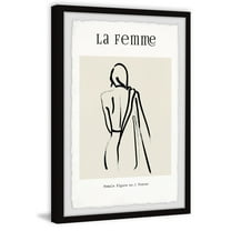 Marmont Hill Female Figure No 1 Poster Framed Painting Print