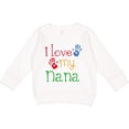 thumbnail image 2 of Inktastic I Love My Nana Toddler Sweatshirt, 2 of 4