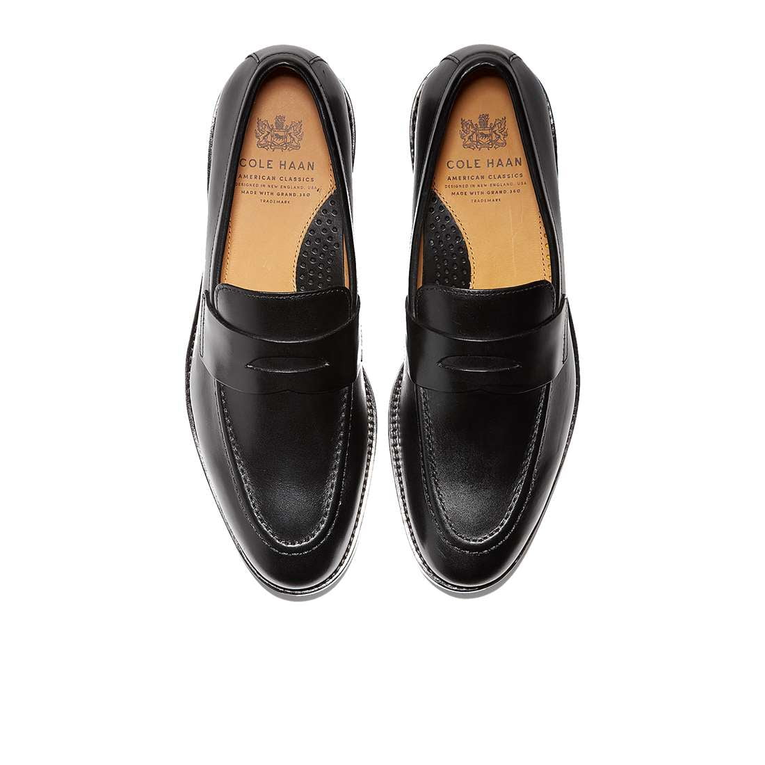 【COLE HAAN 】 MC PENNY LOAFER Cole Haan Men's Mc Penny Loafer C37025 Black Patent - The