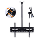 thumbnail image 2 of Soporte De Techo Para Tv Monitor 32 A 80 Pulgadas Máx 45kg Belug, Negro, 2 of 5