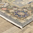 thumbnail image 3 of Oriental Weavers Lucca Wool Blend Area Rug - 846D1 - 9'10" x 12'10" - in Blue/ Multi - Vintage Inspired, Wool Blend, Family, Dining, Living Room Rug, 3 of 5