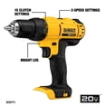 thumbnail image 2 of Kit combinado de herramientas eléctricas DEWALT 20V MAX para 4 herramientas con cargador de batería, 2 of 9