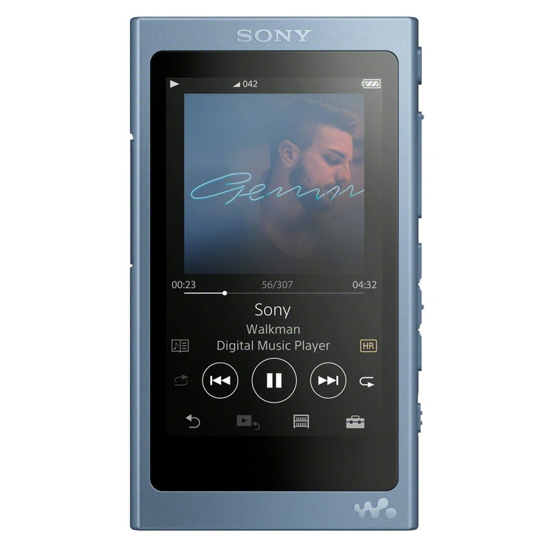 Sony NWA45/L Walkman with Hi-Res Audio and Digital Noise-Cancelling (Blue)